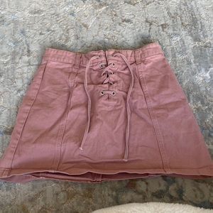 Pink F21 skirt